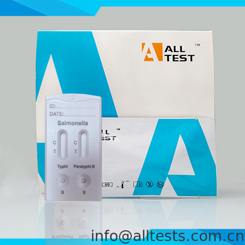 Salmonella Typhi And Paratyphi B Antigen Infectious Disease Rapid Test Kits 97.8% Test Accuracy