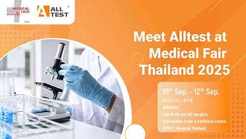 Blog công ty mới nhất về Gặp Alltest tại Medical Fair Thailand 2025