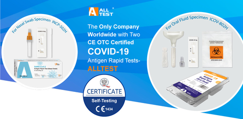 Latest company news about Công ty duy nhất trên thế giới có hai bài kiểm tra nhanh kháng nguyên SARS-CoV-2 được chứng nhận CE OTC để tự kiểm tra