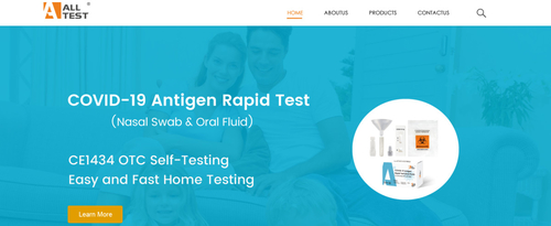 Latest company news about Trang đặc biệt ALLTEST COVID-19 hiện đã trực tuyến!