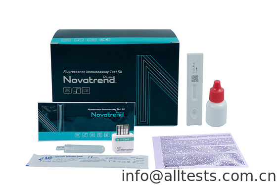 Good price Các bộ thử nghiệm miễn dịch fluorescence cho bệnh cúm A và B Chẩn đoán khác biệt cho swab / swab aspirate mũi trực tuyến