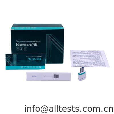 Good price Thử nghiệm lượng cortisol Cassette Fluorescence Immunoassay cho huyết thanh / huyết tương người trực tuyến