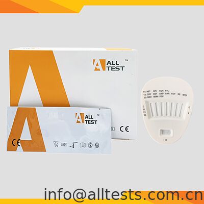 Giá tốt. Cassette thử nghiệm nhanh đa thuốc cho chất lỏng đường uống với thời gian đọc 3 ~ 10 phút, chứng nhận CE và thử nghiệm tối đa 17 loại thuốc trực tuyến