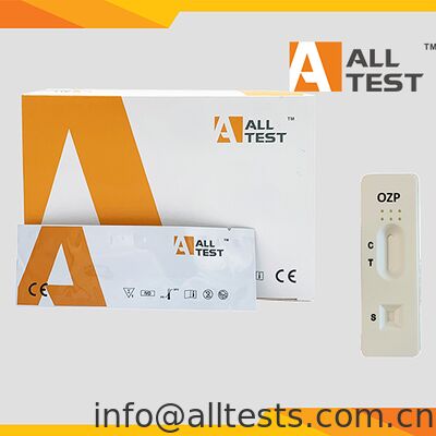 Giá tốt. OZP Rapid Test Cassette cho toàn bộ máu / huyết thanh / huyết tương với thời gian đọc 5-10 phút và 1000 ng / mL Cut Off trực tuyến