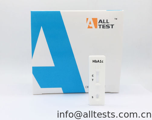 Giá tốt. Xét nghiệm nhanh glycated hemoglobin (HbA 1c) trong máu toàn phần với chứng nhận CE trực tuyến