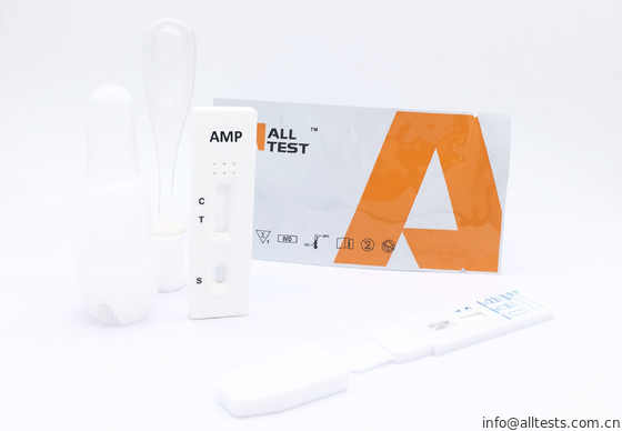 Good price Bộ dụng cụ xét nghiệm chẩn đoán nhanh Amphetamine AMP 50 Ng / ML chính xác Chất lỏng uống với CE trực tuyến