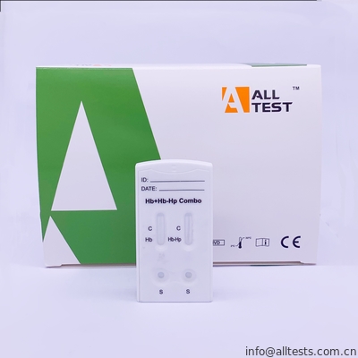 Good price Hb / Hp - Hb Combo Bộ xét nghiệm chẩn đoán nhanh Cassette Bộ xét nghiệm chẩn đoán nhanh chính xác và độ nhạy cao với CE trực tuyến