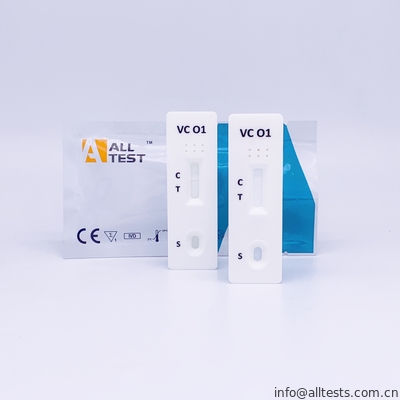 Good price Vibrio cholerae O1 (VC O1) Cassette thử nghiệm nhanh (Phân) với CE trực tuyến