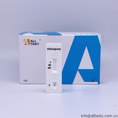 Good price Chikungunya IgG / IgM Xét nghiệm nhanh Cassette (Huyết thanh / Huyết tương) trực tuyến
