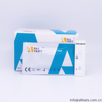 Good price Chikungunya IgG / IgM Xét nghiệm nhanh Cassette (Toàn máu / Huyết thanh / Huyết tương) trực tuyến