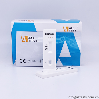 Good price AllTest Bệnh giun chỉ Bộ xét nghiệm nhanh Máu & Huyết thanh & huyết tương IFIL-402 trực tuyến