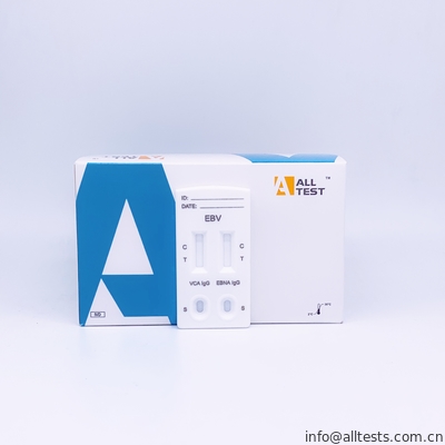 Good price Băng thử nghiệm nhanh chóng kết hợp EBV VCA và EBNA IgG (Toàn bộ máu / huyết thanh / huyết tương) trực tuyến
