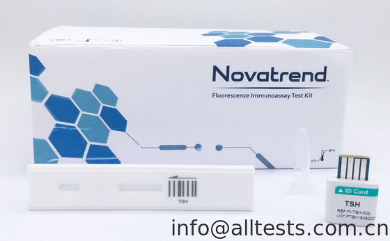 Giá tốt. Hormon kích thích tuyến giáp thuận tiện （TSH Use Sử dụng thử nghiệm bằng phương pháp phân tích xét nghiệm miễn dịch huỳnh quang Novatrend Trong huyết thanh / huyết tương trực tuyến