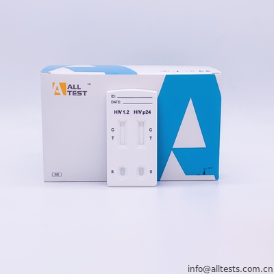 Good price Băng thử nghiệm nhanh kết hợp một bước HIV 1.2 và P24 (Toàn bộ máu / huyết thanh / huyết tương) trực tuyến