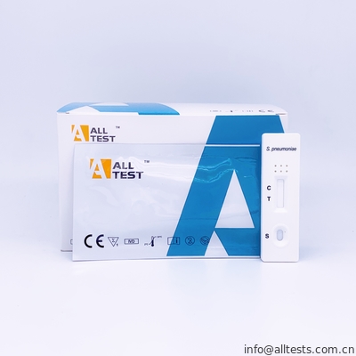 Good price Xét nghiệm nhanh Streptococcus Pneumoniae Kháng nguyên Cassette, xét nghiệm nước tiểu nhanh trực tuyến