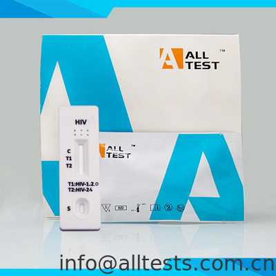 Good price Băng xét nghiệm nhanh kết hợp HIV 1.2.O P24 cho máu toàn phần / huyết thanh / huyết tương của con người trực tuyến