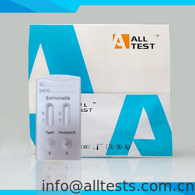 Good price Salmonella Typhi Và Paratyphi B Antigen Bệnh truyền nhiễm Bộ thử nghiệm nhanh 97,8% Độ chính xác xét nghiệm trực tuyến