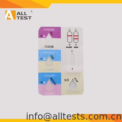 Giá tốt. HDOA-D54  Bộ xét nghiệm kiểm tra đồ uống độ nhạy cao K ET/COC+G HB+FLZ+SCOP trực tuyến