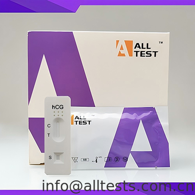 Good price Chromatographic Immunoassay nhanh HCG Mang thai Thử nghiệm nhanh Dầu uống trực tuyến