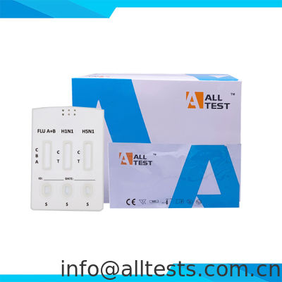 Giá tốt. IINA5-535 -- Bộ xét nghiệm nhanh kết hợp kháng nguyên Cúm A/B+H1N1+H5N1 (Que lấy mẫu) trực tuyến