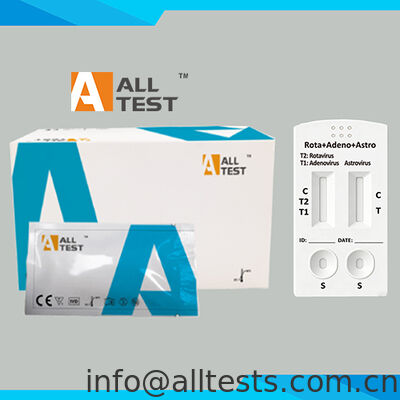 Giá tốt. Que thử nhanh Rotavirus Adenovirus Astrovirus kết hợp với thời gian đọc 15 phút, được chứng nhận CE và độ chính xác cao trực tuyến