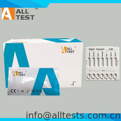 Giá tốt. Xét nghiệm nhanh về tiêu chảy do vi khuẩn cho Shigella/Salmonella/C.diff với kết quả nhanh trong 10 phút, chính xác cao và dễ hiểu bằng thị giác trực tuyến