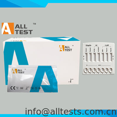 Giá tốt. Xét nghiệm nhanh trên bệnh tiêu chảy do vi khuẩn cho Shigella/Cholerae/C.diff với thời gian đọc 10 phút, chứng nhận CE và độ chính xác cao trực tuyến