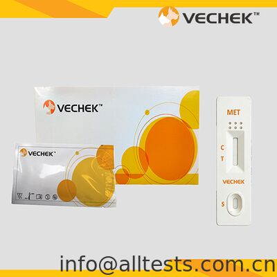 Giá tốt. Que thử nhanh MET cho nước tiểu chó mèo với thời gian đọc 5 phút Độ chính xác cao Không cần thiết bị trực tuyến