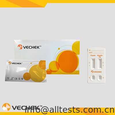 Giá tốt. Cryptosporidia Giardia Lamblia Antigen Combo Cassette Test Rapid cho phân mẫu với thời gian đọc 10 phút Độ chính xác cao trực tuyến