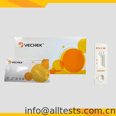 Giá tốt. Cassette thử nghiệm nhanh kháng thể PCV-2 cho circovirus lợn với kết quả nhanh, độ chính xác cao Không cần thiết bị trực tuyến
