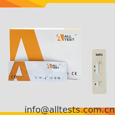 Giá tốt. Que thử nhanh MPD phát hiện Methylphenidate với thời gian đọc 5-10 phút và giới hạn phát hiện 1000 ng/mL trong máu toàn phần/huyết thanh/huyết tương trực tuyến