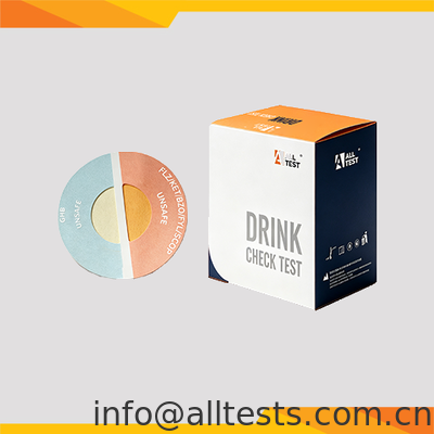 Giá tốt. Đèn dán thử nghiệm kiểm tra đồ uống cho an toàn đồ uống ngay lập tức với thời gian đọc 1 giây và phát hiện 18 analyte trực tuyến