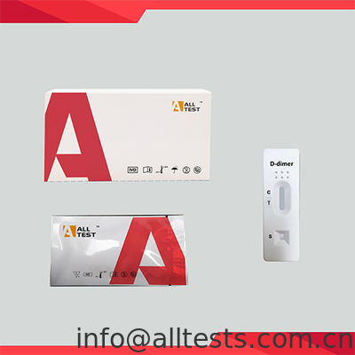 Giá tốt. Bộ thử nghiệm nhanh D-dimer để tự kiểm tra với thời gian đọc 10 phút, độ chính xác cao và giải thích trực quan dễ dàng trực tuyến