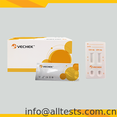 Giá tốt. CDV + CPV Antibody Combo Rapid Test Cassette for Canine Distemper and Parvovirus với thời gian đọc 10 phút và độ chính xác cao trực tuyến