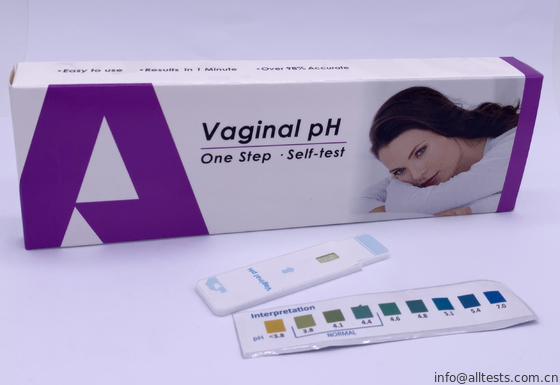 Good price Độ nhạy cao PH Dải thử nghiệm nhanh Tăm âm đạo Không có phản ứng chéo khi sử dụng tại nhà trực tuyến