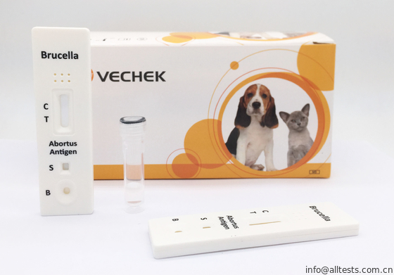 Good price Bovine Brucella Ag Test Bộ dụng cụ nhanh chóng với định tính và sơ bộ trực tuyến