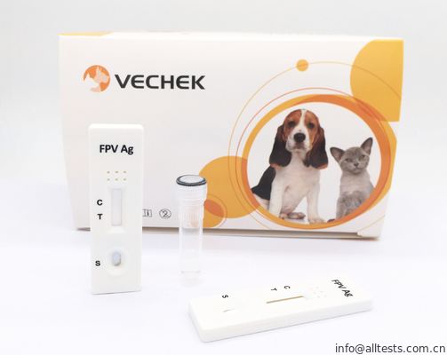 Good price Bộ dụng cụ xét nghiệm vi khuẩn vượt trội Feline Panleucopenia Virus Ag Test với cách sử dụng linh hoạt trực tuyến