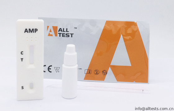 Good price Xét nghiệm chẩn đoán lạm dụng thuốc AMP Amphetamine có độ nhạy cảm cao được CE phê duyệt trong máu toàn phần / huyết thanh / huyết tương trực tuyến