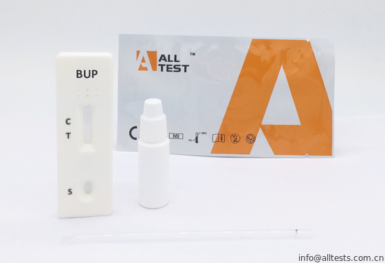 Good price Bộ dụng cụ xét nghiệm nhanh lạm dụng thuốc BUP 5ng / ml Buprenorphin Độ đặc hiệu 99% Trong toàn bộ máu / huyết thanh / huyết tương trực tuyến