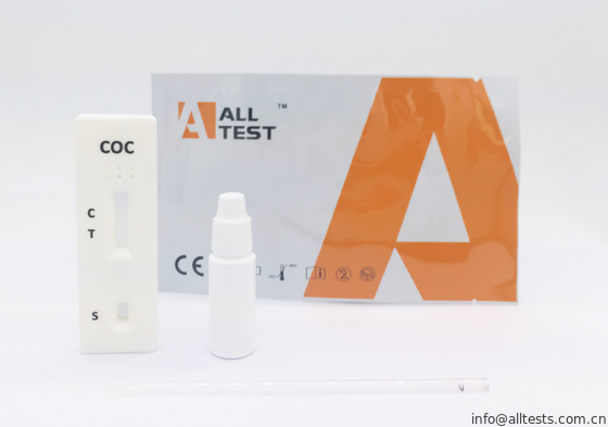 Good price 50ng Bộ xét nghiệm lạm dụng ma túy nhanh COC Xét nghiệm ma túy máu toàn phần / huyết thanh / huyết tương trực tuyến