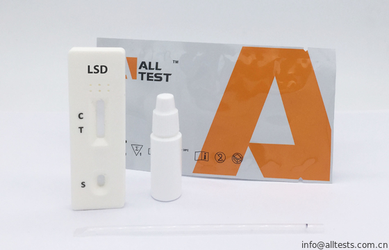 Good price Lysergic Acid Diethylamide Bộ xét nghiệm lạm dụng thuốc nhanh chóng Xét nghiệm sắc ký miễn dịch trong máu toàn phần / huyết thanh / huyết tương trực tuyến