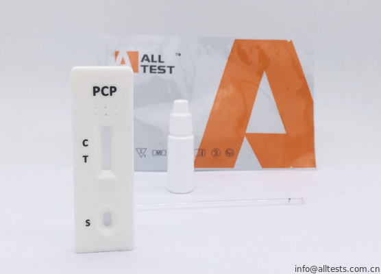 Good price Không có phản ứng chéo 25ng / ml Bộ xét nghiệm lạm dụng thuốc PCP Toàn bộ máu / huyết thanh / huyết tương Chẩn đoán Phencyclidine OEM trực tuyến