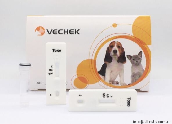 Good price Toxo IgG / IgM Cassette Bộ xét nghiệm nhanh Bộ dụng cụ xét nghiệm nhanh Tỷ lệ chính xác cao trực tuyến