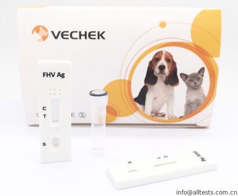 Good price Bộ xét nghiệm nhanh đáng chú ý Thử nghiệm kháng nguyên nhanh Feline FHV với độ chính xác cao trực tuyến