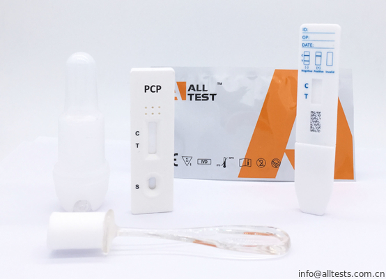 Good price Bộ xét nghiệm lạm dụng thuốc dạng lỏng Phencyclidine, Thử nghiệm chẩn đoán nhanh một bước trực tuyến