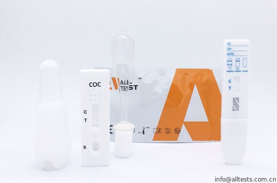 Good price Bộ xét nghiệm lạm dụng thuốc COC (COCAINE) Chẩn đoán Đọc nhanh Độ nhạy cao / Chính xác trực tuyến