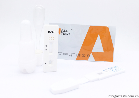 Good price Chẩn đoán lạm dụng thuốc uống BZO Benzodiazepine Thử nghiệm thuốc thử Độ nhạy cao trực tuyến