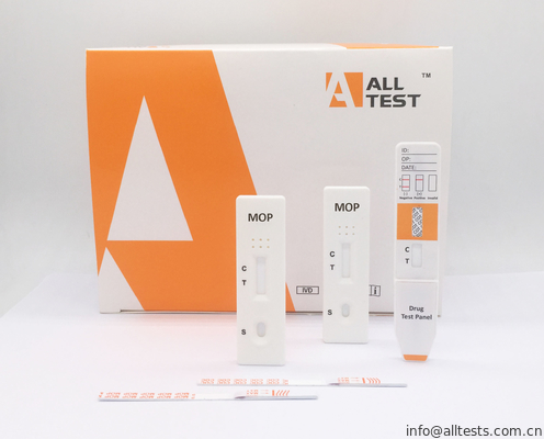 Good price Một bước Morphine opioid MOP Urin Rapid Diagnostic Test Kits Độ nhạy cao Dễ sử dụng trực tuyến