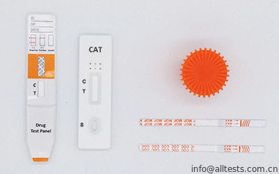Good price 150 ng / ml Bộ dụng cụ xét nghiệm chẩn đoán nhanh chính xác và được chứng nhận CE CAT Que thử / băng / xét nghiệm nhanh trong nước tiểu trực tuyến
