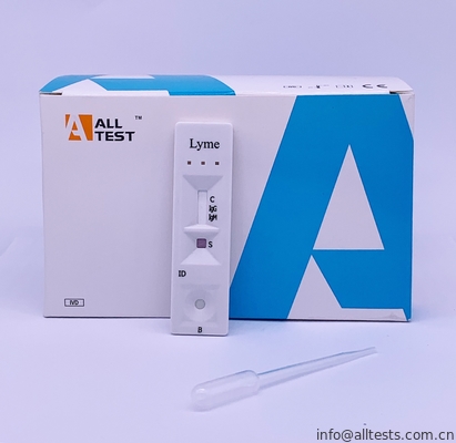 Good price Xét nghiệm bệnh truyền nhiễm AllTest Lyme IgG / IgM ILY - 404 24 tháng tuổi thọ trực tuyến